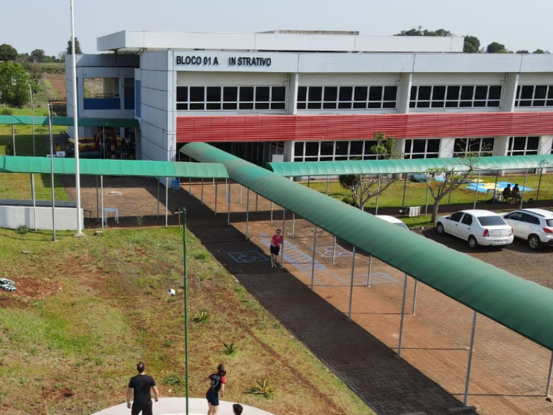 IFPR Campus Capanema vista aérea