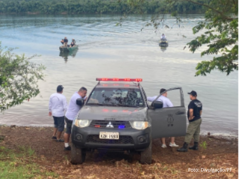Militares da Marinha na Operação contra Pesca Ilegal no Parque Nacional do Iguaçu