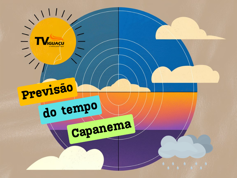 Ilustração para Previsão do Tempo para Capanema