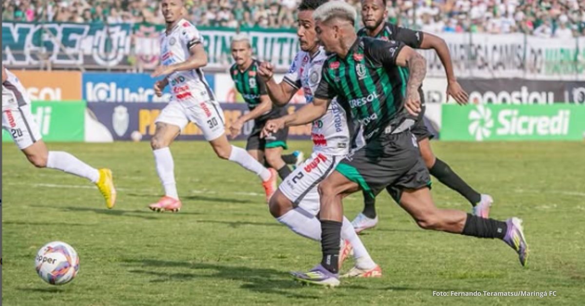 Maringá e Operário na primeira partida da Final do Paranaense 2025