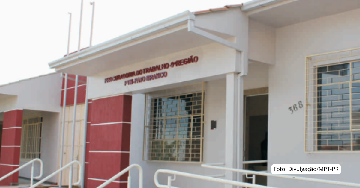 Sede do MPT/PR em Pato Branco.