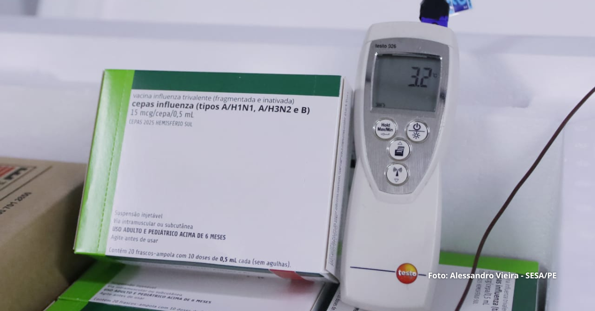 Paraná recebe 332 mil doses de vacina contra gripe