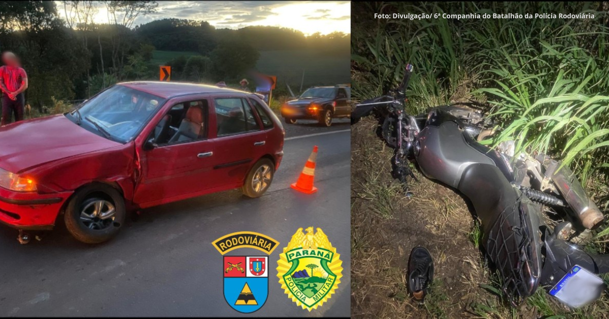 Acidente na PR-493 em Verê