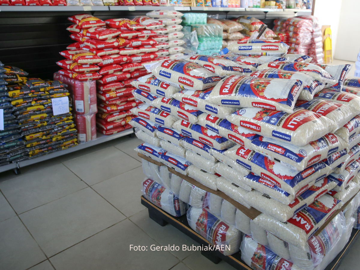 Produtos da cesta básica isentos de ICMS no Paraná. Foto: Geraldo Bubniak/AEN