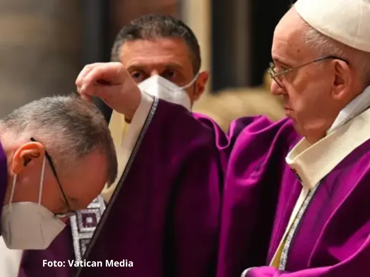 Papa Francisco na Quarta-feira de Cinzas