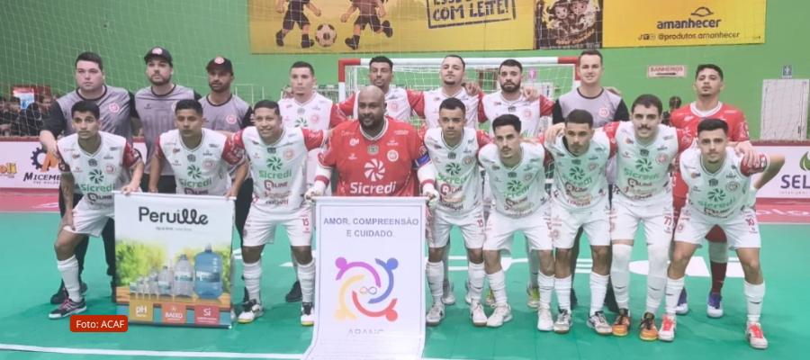 ACAF lidera o Grupo G da Série Bronze e estreia na Copa União