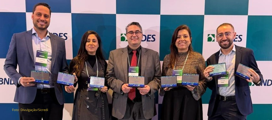 Premiação do BNDES reconhece atuação do Sicredi