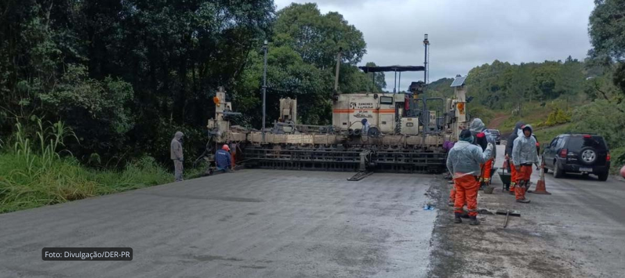 Restauração da PRC-280 entre Clevelândia e Pato Branco chega a 75%