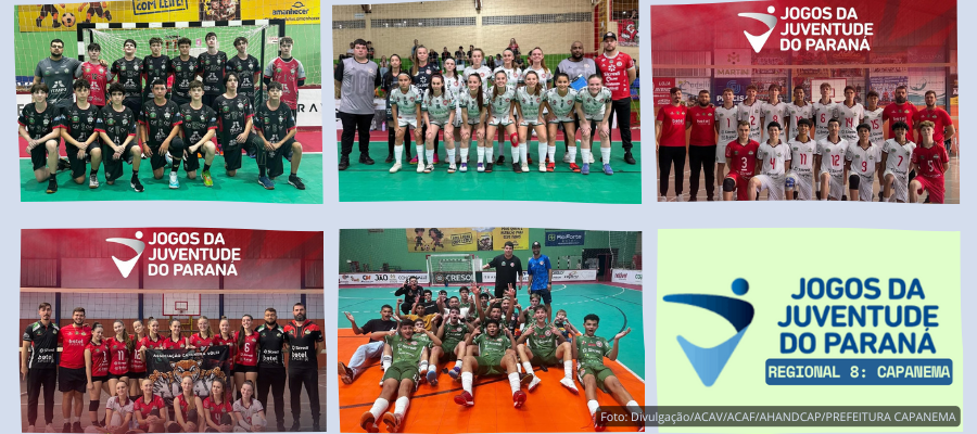 Equipes de Capanema estão na final regional dos Jogos da Juventude