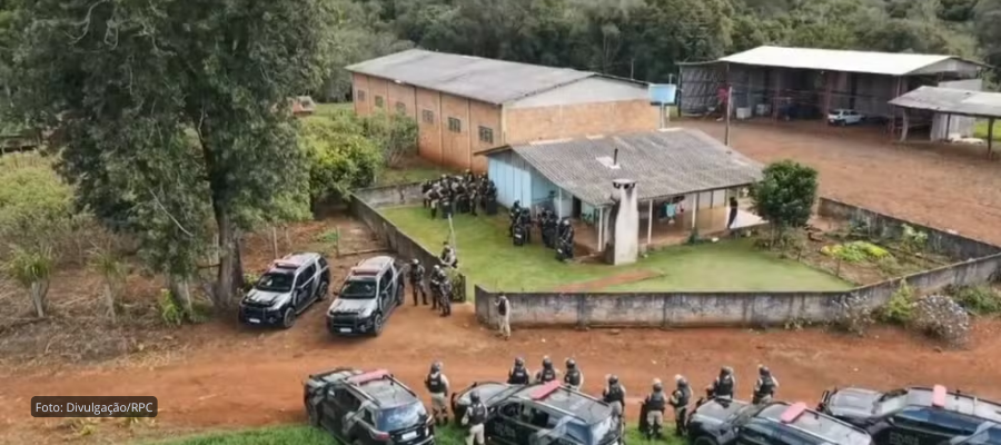 Grupo com 250 pessoas invade fazenda em Quedas do Iguaçu