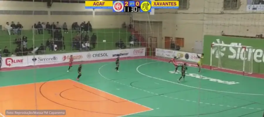 Acaf e Xavantes categorias de base duelam na Sudoeste Cup