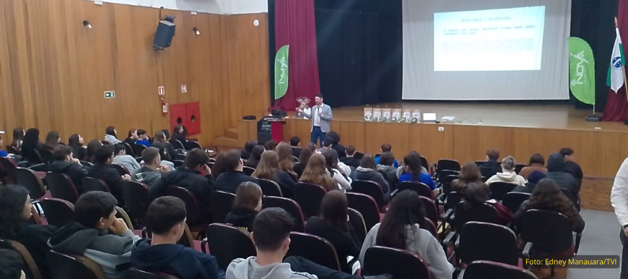 Palestra sobre Mercado de Trabalho orienta estudantes no Sudoeste do PR
