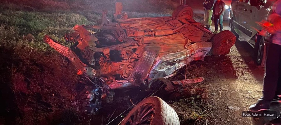 Acidente fatal em Sulina mobiliza equipes na PR-570