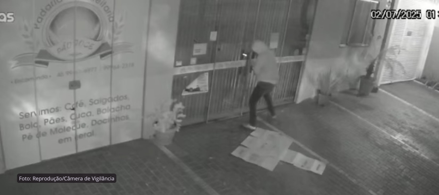 Padaria é arrombada e tem dinheiro furtado em Capitão Leônidas Marques