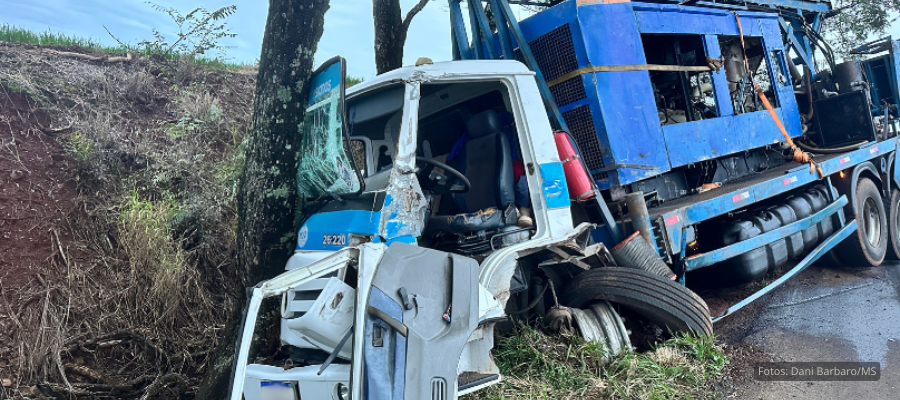 acidente na BR-163 entre Conciolândia e Pérola D’Oeste