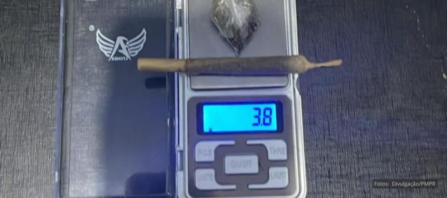 Polícia Militar apreende droga com menor em operação