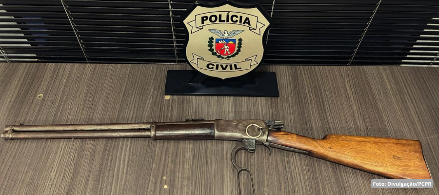 Polícia Civil prende homem por posse ilegal de arma de fogo em Mangueirinha