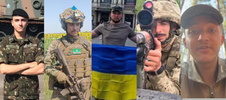 Paranaenses voluntários que participaram do conflito entre Ucrânia e Rússia