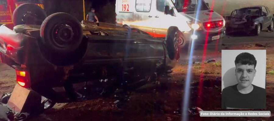 Acidente em Marmeleiro deixa vítima fatal