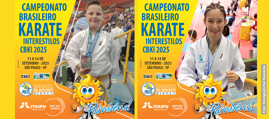 Campeonato Brasileiro de Karatê: Sol Nascente conquista 17 medalhas
