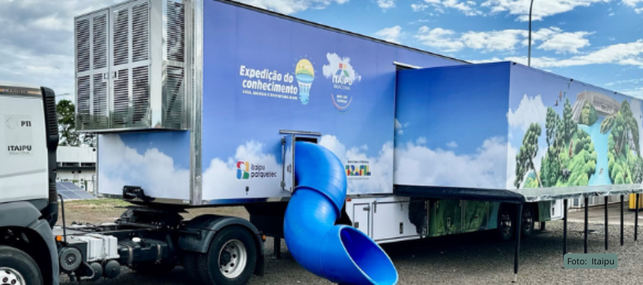 Expedição do Conhecimento da Itaipu chega a Pranchita