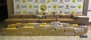 Polícia Militar apreende cigarros contrabandeados em Salto do Lontra