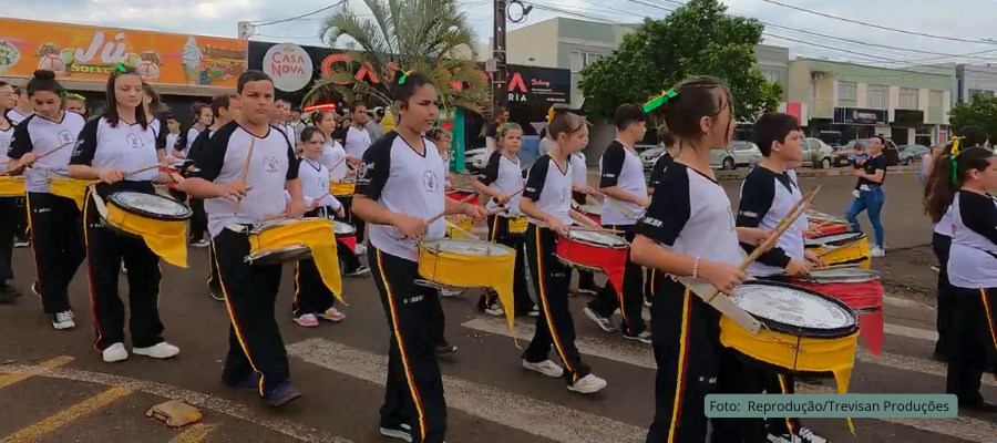 Capanema realiza Desfile Cívico de 7 de Setembro