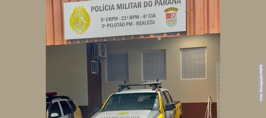 Prisão por estelionato em Realeza pela Polícia Militar