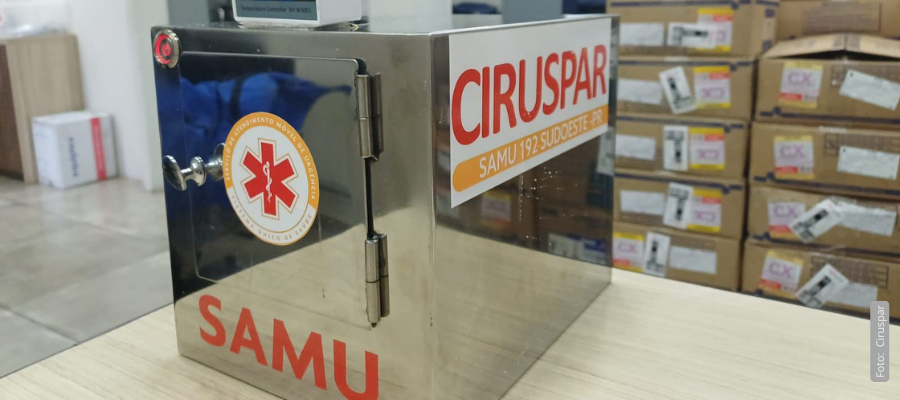 CIRUSPAR SAMU 192 Sudoeste apresenta projeto de aquecimento de soro em conferência internacional da ISQua, em São Paulo.