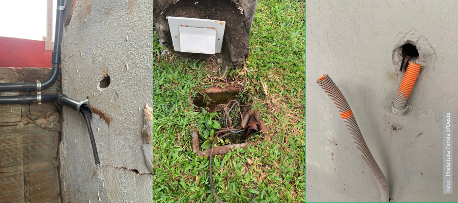 Furto de fios elétricos no Estádio Municipal cancela jogos
