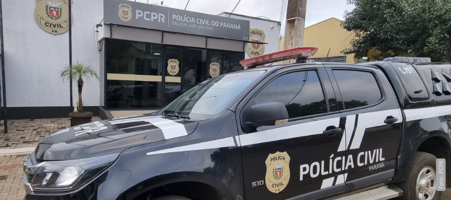 Polícia Civil e Militar prendem homem em flagrante por tentativa de incêndio em São João, no Sudoeste do Paraná