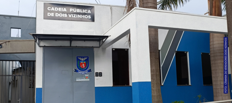 DEPPEN de Dois Vizinhos para onde foi encaminhada prisão Nova Prata do Iguaçu.