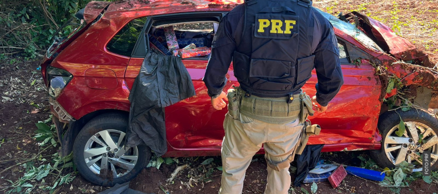 RF realiza apreensão de maconha em Chopinzinho na BR-373