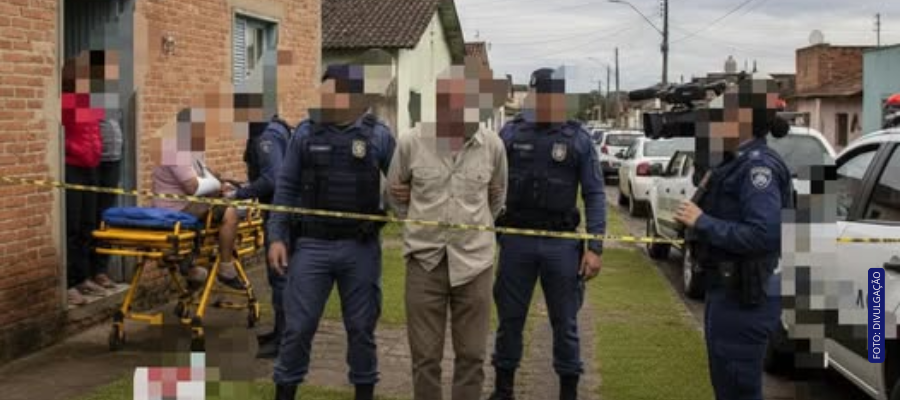 Polícia prende idoso após tentativa de feminicídio em Marmeleiro