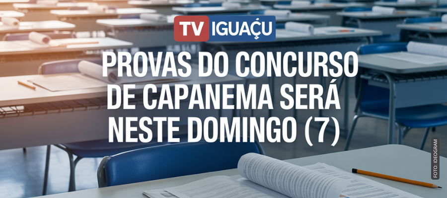 Candidatos do concurso público de Capanema realizam provas neste domingo
