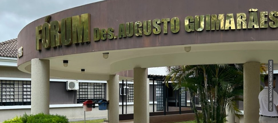 Fórum onde ocorreu julgamento de crime em Salto do Lontra