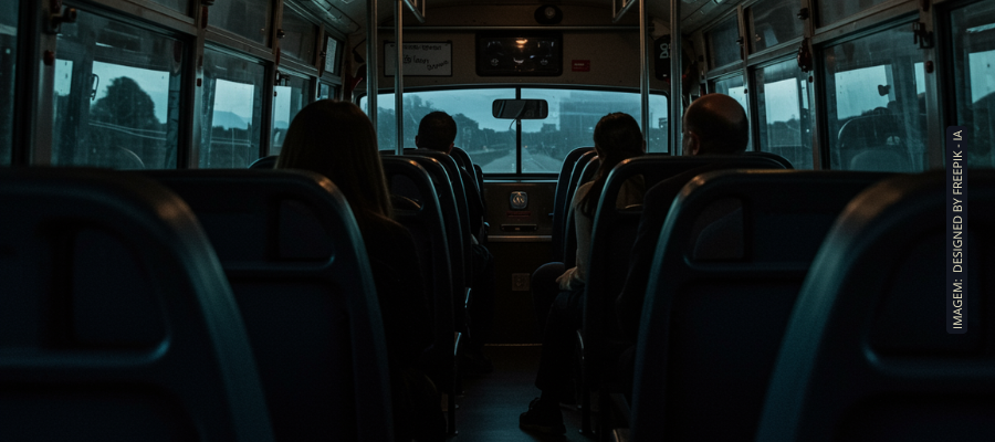 Importunação sexual em Mariópolis registrada em ônibus na PRC-280