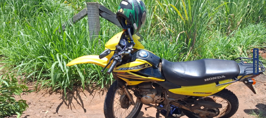 Acidente na PR-886 em Santa Izabel do Oeste envolve moto e carro