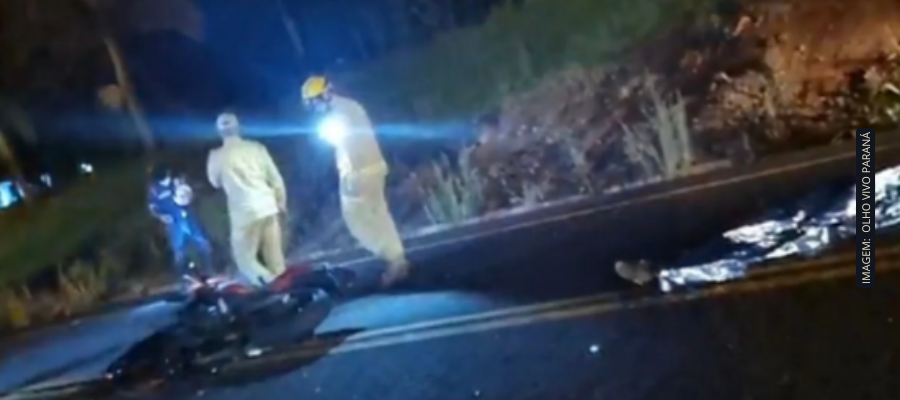 Acidente na BR-163 em Capanema deixa motociclista morto