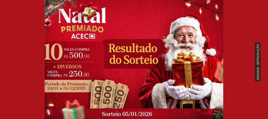 Sorteio do Natal Premiado ACEC na sede da associação
