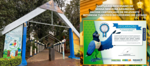 Santuário de Santa Izabel do Oeste recebe certificação estadual