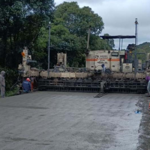 Restauração da PRC-280 entre Clevelândia e Pato Branco chega a 75%