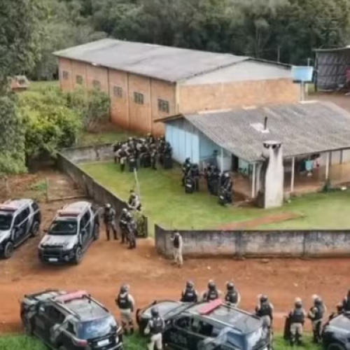 Grupo com 250 pessoas invade fazenda em Quedas do Iguaçu
