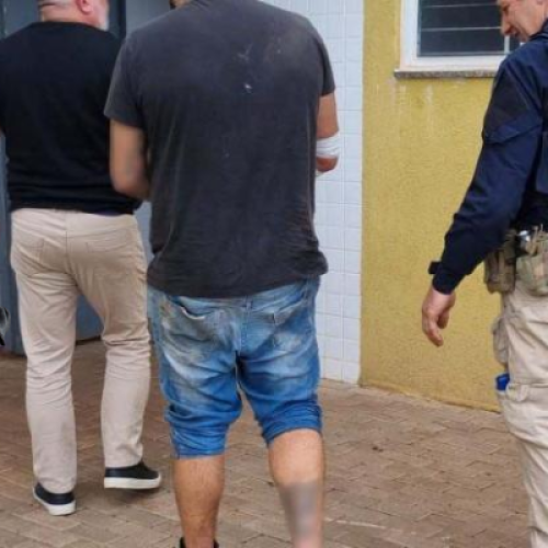 Jovem foge da PRF e é mordido por rottweiler antes de ser preso em Lindoeste