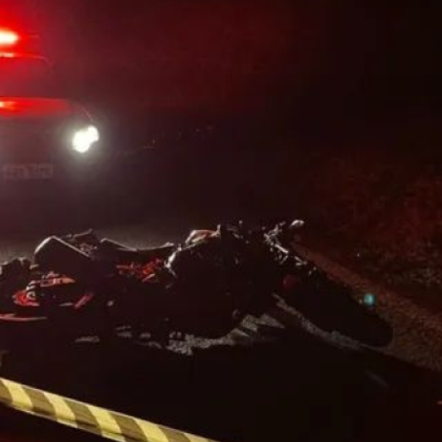 Acidente fatal entre motos mata homem na PR-180 em Boa Vista da Aparecida