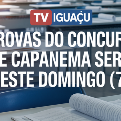 Candidatos do concurso público de Capanema realizam provas neste domingo