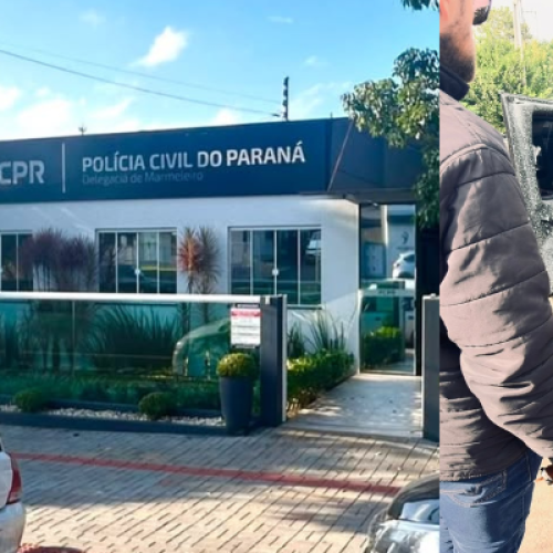 Polícia prende três por roubo a uma livraria em Marmeleiro