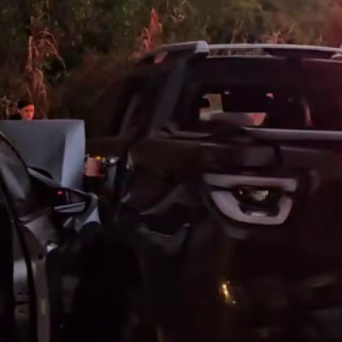 Quatro pessoas ficam feridas em acidente na PR-562 entre Coronel Vivida e Honório Serpa