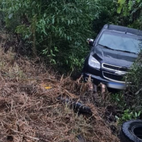 Acidentes em Francisco Beltrão: num, bebê e jovem feridas, noutro, uma arma apreendida
