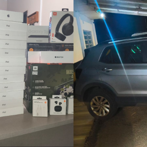 Apreensão de produtos de descaminho em Realeza